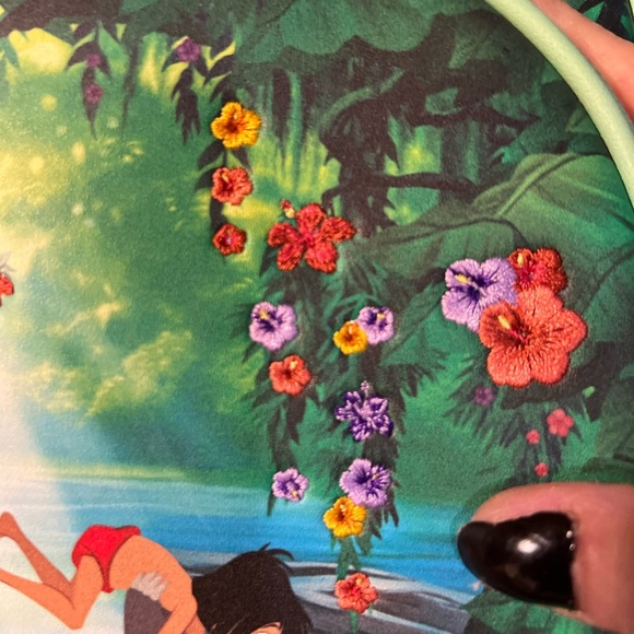 💙💚NWT-Loungefly Disney Jungle Book Bare Necessities Backpack💙💚 - Picture 11 of 13